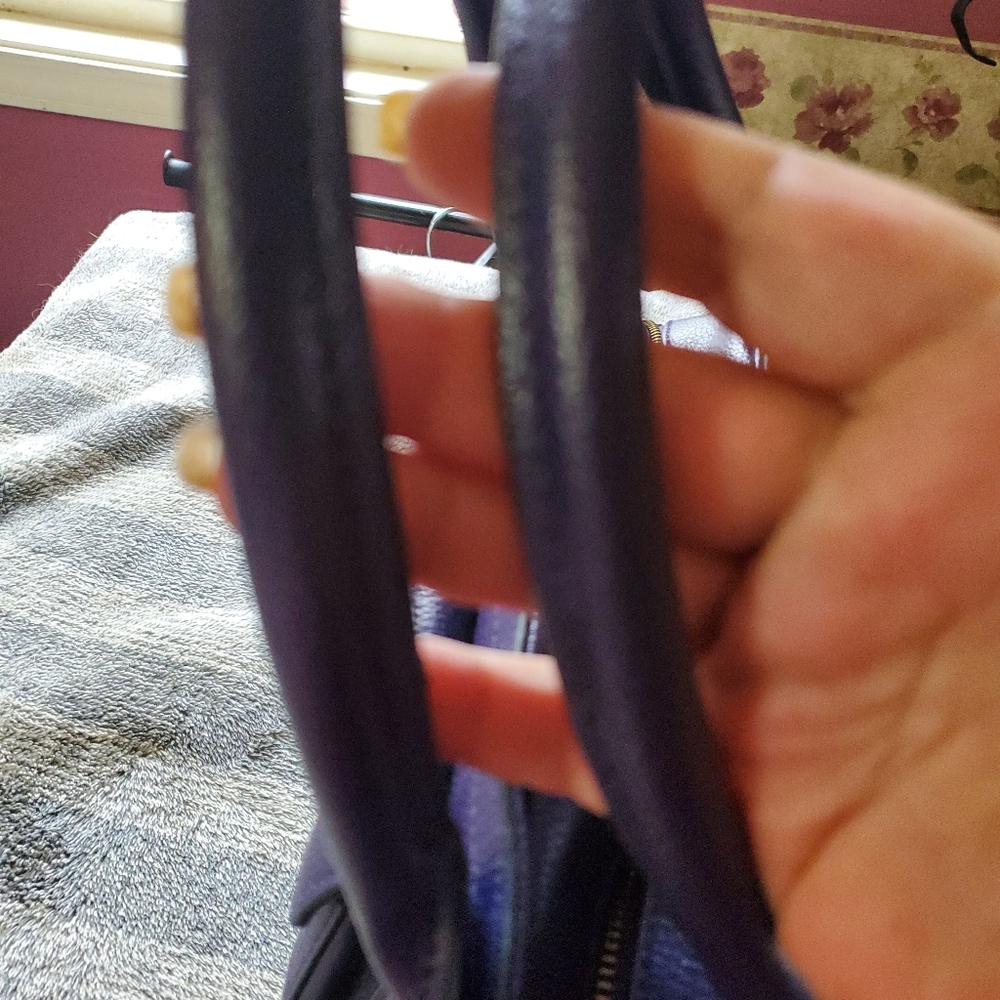 BNWOT Purple 3.1 Phillip Lim Leather Satchel/Crossbody. - Picture 4 of 12